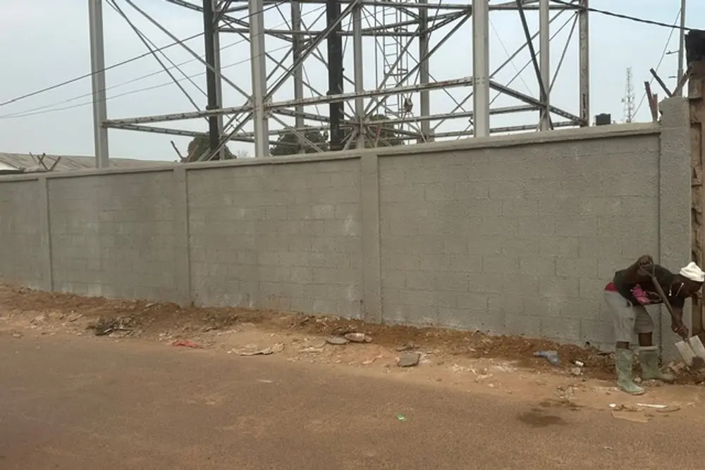 Boundary Wall, Brikama Tank Site, Brikama, West Coast Region